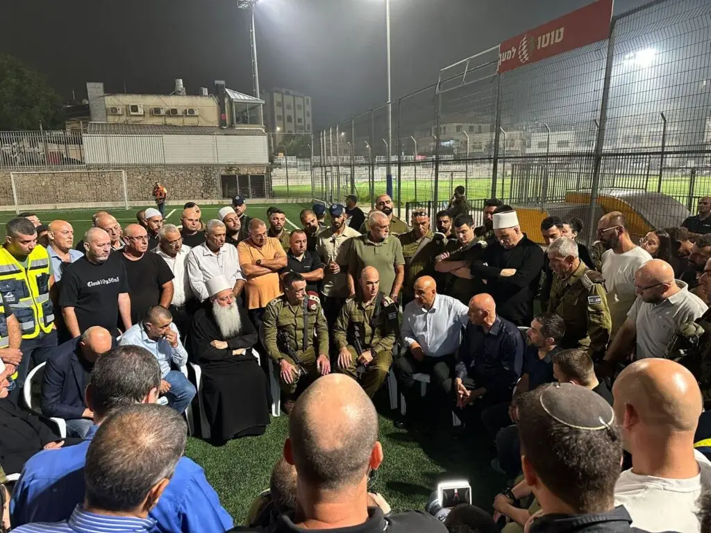 IDF Chief of Staff Lt. Gen. Herzi Halevi visited the site of the deadly Hezbollah attack, and spoke with members of the community